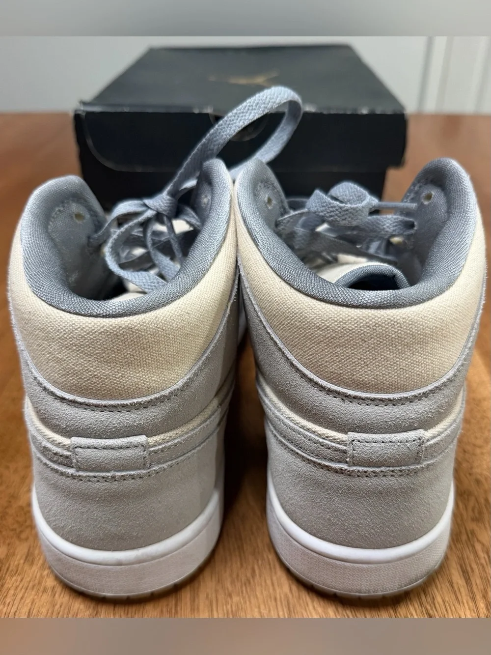 Air Jordan 1 Mid SE - Coconut Milk/Coconut Milk, Size Men’s 11 [Great Condition]